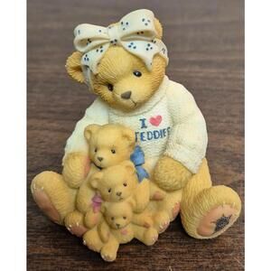 Cherished Teddies Figurine - 'If A Mom's Love Comes In All Sizes' 1998
